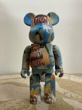 BE@RBRICK 400％ JEAN-MICHEL BASQUIAT ベアブリック 中古 TN 1_画像2