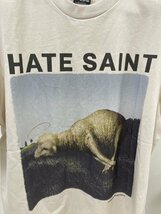 SAINT MICHAEL セントマイケル SAINT Mxxxxxx - HATE SHEEP TEE T-shirt 半袖 Tシャツ M 中古 TN 1_画像2