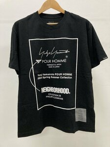 YOHJI YAMAMOTO x NEIGHBORHOOD T-Shirt 半袖 Tシャツ ブラック 中古 M TN 1