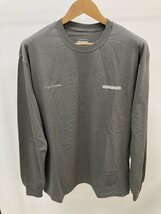 YOHJI YAMAMOTO x NEIGHBORHOOD COTTON JERSEY PT LONG SLEEVE 長袖シャツ 長袖 グレー 中古 M TN 2_画像3