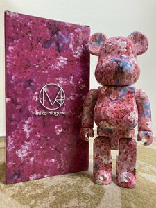 BE@RBRICK 400％ Mika Ninagawa Sakura 桜 ベアブリック 中古 TN 3