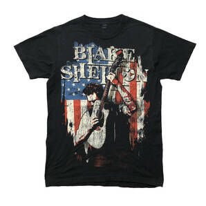 USA 古着 BLAKE SHELTON ブレイクシェルトン ミュージックTシャツ ロックTシャツ メンズS BA2675