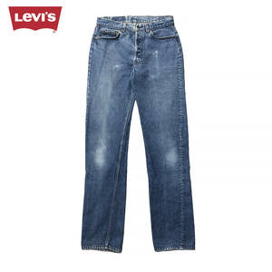 USA 古着 80S USA製 ヴィンテージ リーバイス 501 ストレート ジーンズ ジーパン デニムパンツ W33 L40 Levis CA0428