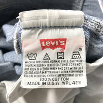 90S 97年 USA製 ヴィンテージ リーバイス 501 ストレート ジーンズ デニムパンツ ジーパン W32 L34 Levis 古着 ビンテージ CA0430_画像9