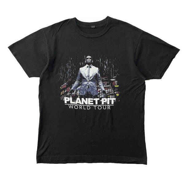 USA 古着 プラネットピット ワールドツアー ミュージック Tシャツ メンズM PLANET PIT BA2806