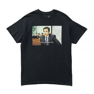 USA 古着 TVドラマ The Office ジ・オフィス ザ・オフィス スティーブカレル ピクチャー Tシャツ メンズM BA2818