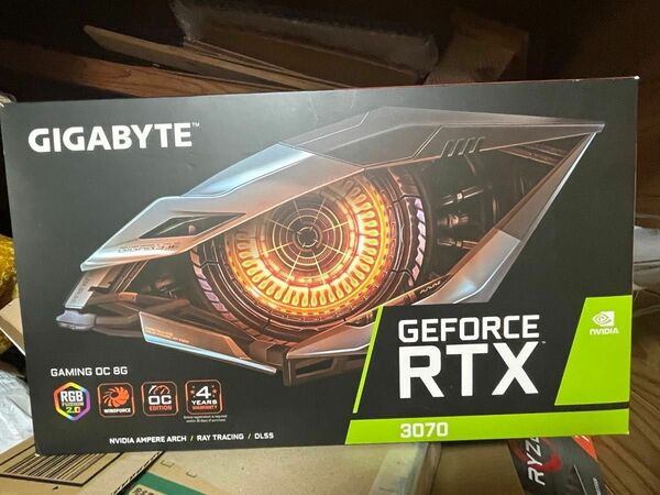 GIGABYTE RTX3070 動確済