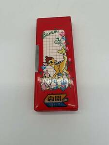 T203 Showa Retro Union Bambi pen case writing brush box long-term keeping goods Disney goods used 