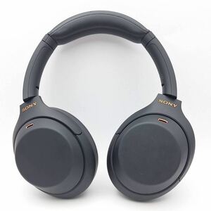 【動作品のSONY WH-1000XM4 ワイヤレスヘッドホン ノイズキャンセリング Bluetooth ブラック ヘッドフォン 