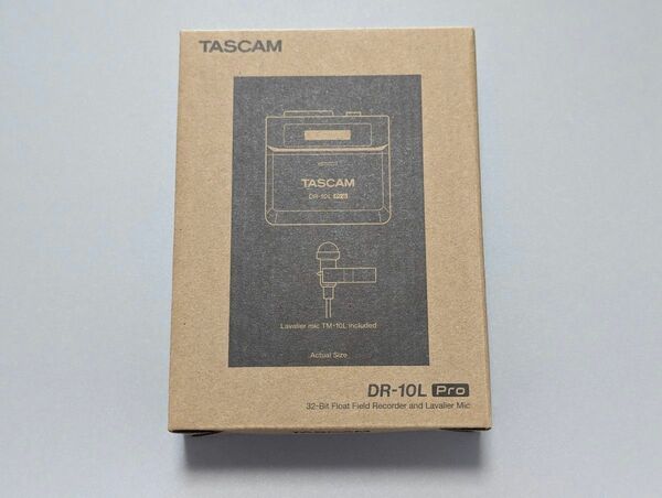 TASCAM DR-10L Pro 32ビットフロート録音対応ピンマイク フィールドレコーダー