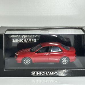 Minichamps 1/43 アルファロメオ 156 1997 ツインスパーク ミニチャンプス 赤 ミニカーの画像2