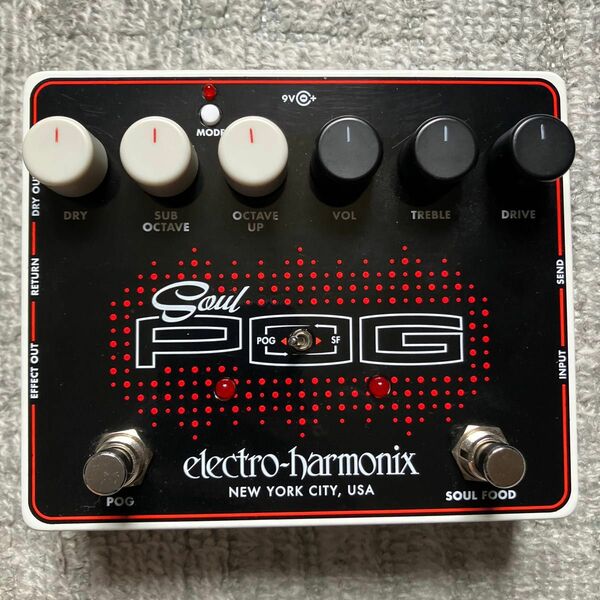 Electro Harmonix Soul POG オクターバー＆オーバードライブ