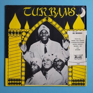 【US盤/試聴済LP】THE TURBANS『PRESENT THE TURBANS』シュリンク有★ターバンズ Al Banks★Doo Wap ロックンロール R&B