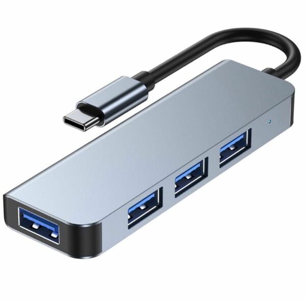 type-cドッキングステーションUSB-Cハブ4ポート設計USB2.0 * 3 + USB3