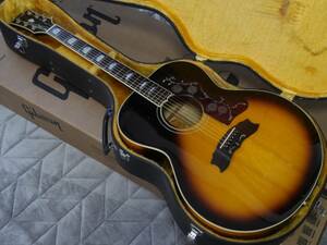 フジゲン製☆国産Gibson J-200モデル☆ハードケース付き☆Greco W-505BS☆Japanese Vintage Guitar Made by Fujigen 