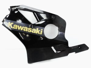 180【評価A】 ZXR400 ZX400H 純正 アンダー ロア サイドカバー カウル 左 55028-1230 黒 ブラック 走行距離表示22,018km ZXR400R