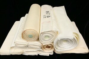  silk kimono cloth white cloth together large amount 9 point . after crepe-de-chine piece . Chikuma pongee . pile . etc. *....*2