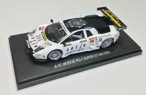 1/43 エブロ JLOC ランボルギーニ ムルシエラゴ RG-1 #88 SUPER GT 2005