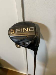 名器 レアシャフト PING G400 MAX ドライバー 9° ピン ツアー 55 S TOUR