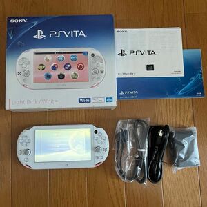 PlayStation Vita 本体 Wi-Fi ライトピンク/ホワイト PCH-2000 ZA19