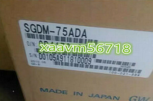 新品　YASKAWA / 安川電機 　SGDM-75ADA　　サーボドライバ 【保証付き】【送料無料】