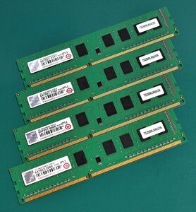 Transcend TS256MLK64V3N (DDR3-1333/PC3-10600U/2GB)[4枚組・計8GB]【管理:SA1277】