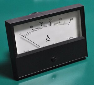 R-110 type panel meter ( direct current electric current scale /0-50A) [ control :SA1426]