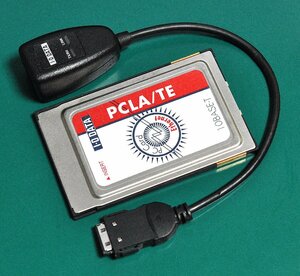 I・O DATA PCLA/TE 10BASE-T LANアダプタ PCカード [管理:SA1146]