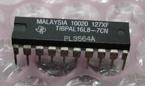 Ti (Texas Instruments) TIBPAL 16L8‐7CN [5個組].HE94