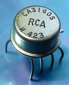 RCA CA3160S (オペアンプ/缶タイプ) [2個組](h)