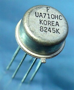 Fairchild UA710HC 電圧コンパレーター (メタル・缶) [2個組](b)