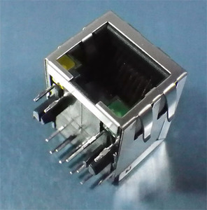 Pulse E5TAB-G4L7V2(RJ45ジャック/LED・トランス内蔵) [4個組].b