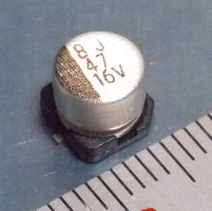 ELNA RV2 チップ電解コンデンサ (16V/47μF/85℃) [10個組](a)