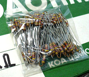 KOA made carbon resistance ( charcoal element film ) 4.7KΩ1/4W [100 pcs set ](c)