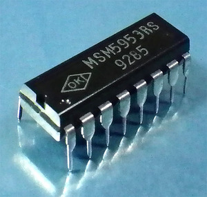 沖電気 MSM5953RS (カウンターIC) [8個組](c)