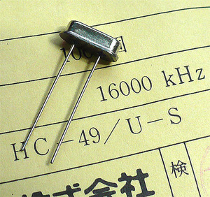 京セラ・キンセキ 水晶発振子 16000KHz (16MHz) [10個組](b)