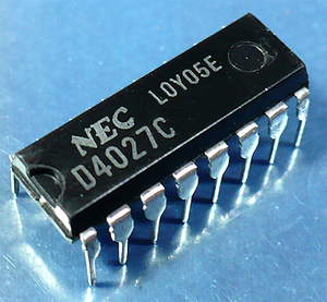 NEC uPD4027C (Dual Master-Slave J-K Flip-Flop) [5個組](a)