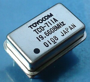 TOYOCOM 19.6608MHz TCO-711A OSC オシレーター (a)
