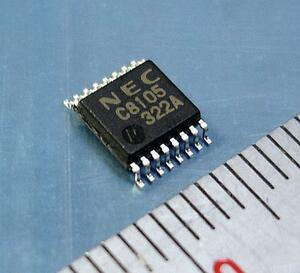 NEC uPC8105GR-E1 (400MHz 直交変調IC) [10個組] (b)