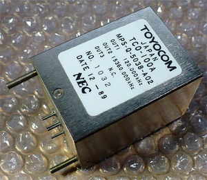 TOYOCOM(トヨコム) 高精度恒温槽 水晶発振器 120KHz&15.36MHz[A]
