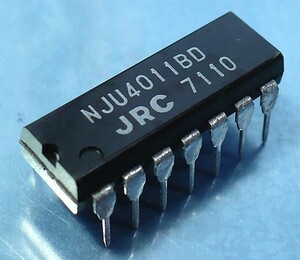 JRC NJU4011BD (2入力正論理NANDゲート) [8個組](a)