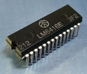 三洋 LM6416E (NMOS 4bit CPU・MPU) [2個組](d)