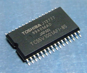 東芝 TC55V1001AFI-85 (1Mbit SRAM) [2個組](c)