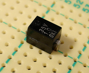 沖電気・OKI タンタルコンデンサ (35V/1μF) [10個組](b)
