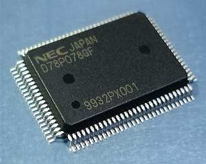 NEC uPD78P078GF-3BA (8bit MCU・D/A・A/D・UART) [A]