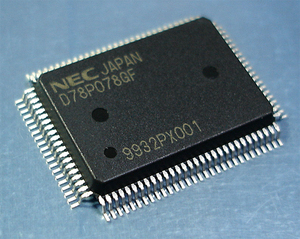 NEC uPD78P078GF-3BA (8bit MCU・D/A・A/D・UART) [B]