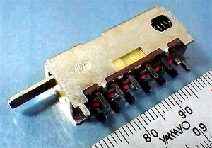 ALPS push switch (4 circuit /ON-ON/ alternator ito) [B]