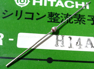 日立 H14A ダイオード (100V/1A/ガラスモールド) [20個組](b)