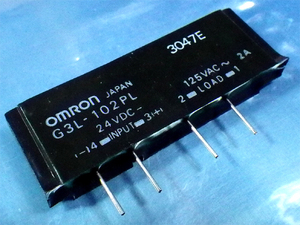 OMRON G3L-102PL ソリッドステートリレー (AC125V/2A) [C]
