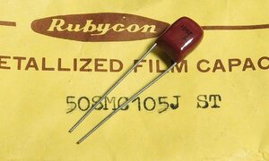 Rubycon 50SMC105Jme cod izdo* film condenser (50V/1μF) [10 piece collection ][ control :SA328]